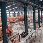 Almacenaje de perfiles de aluminio Alucolor Lacados Murcia